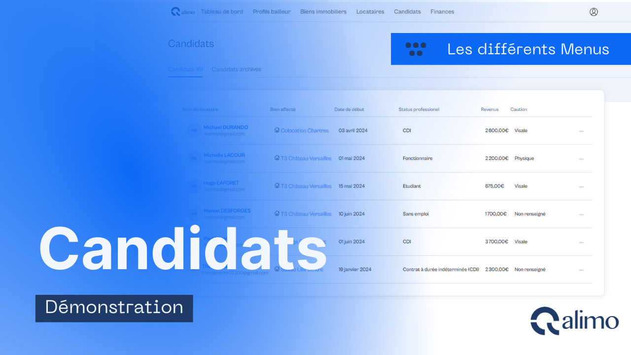 Candidats