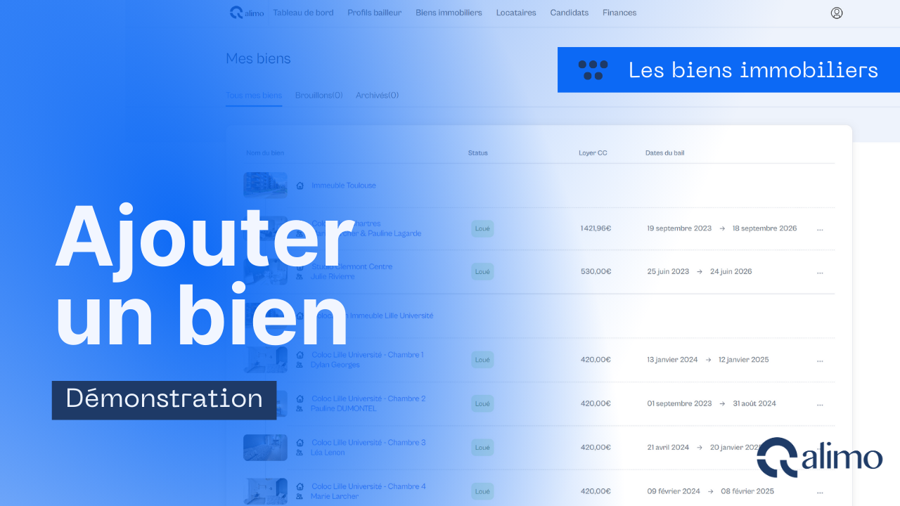 Ajouter un bien