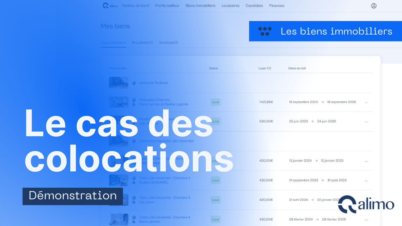 Le cas des colocations