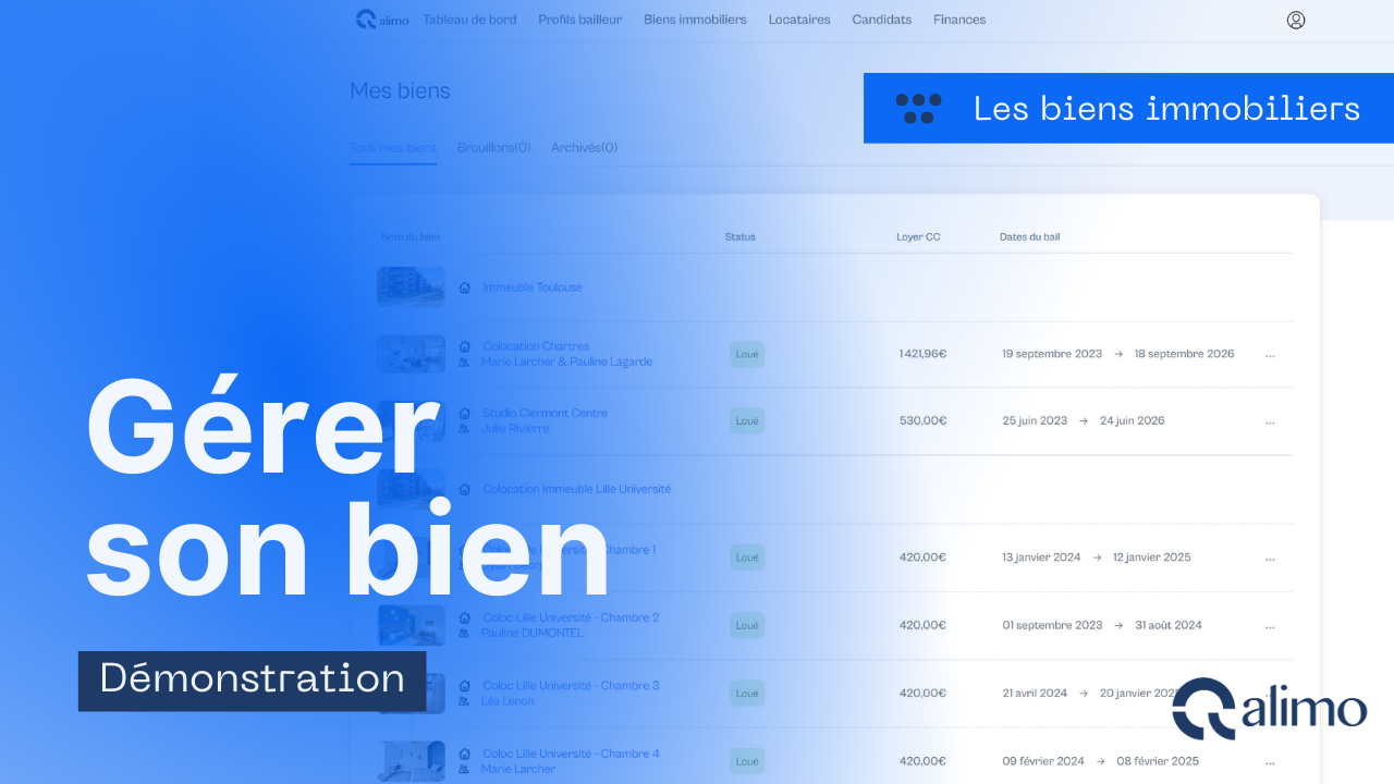 Gérer son bien
