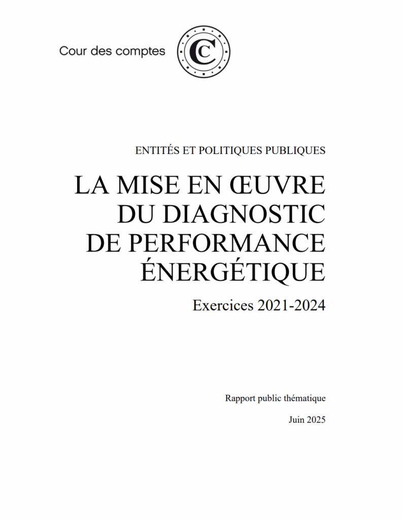 Télécharge rapport DPE cour des comptes