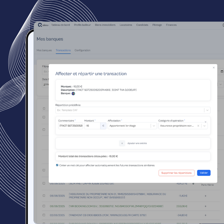 Logiciel comptabilité loyers automatique
