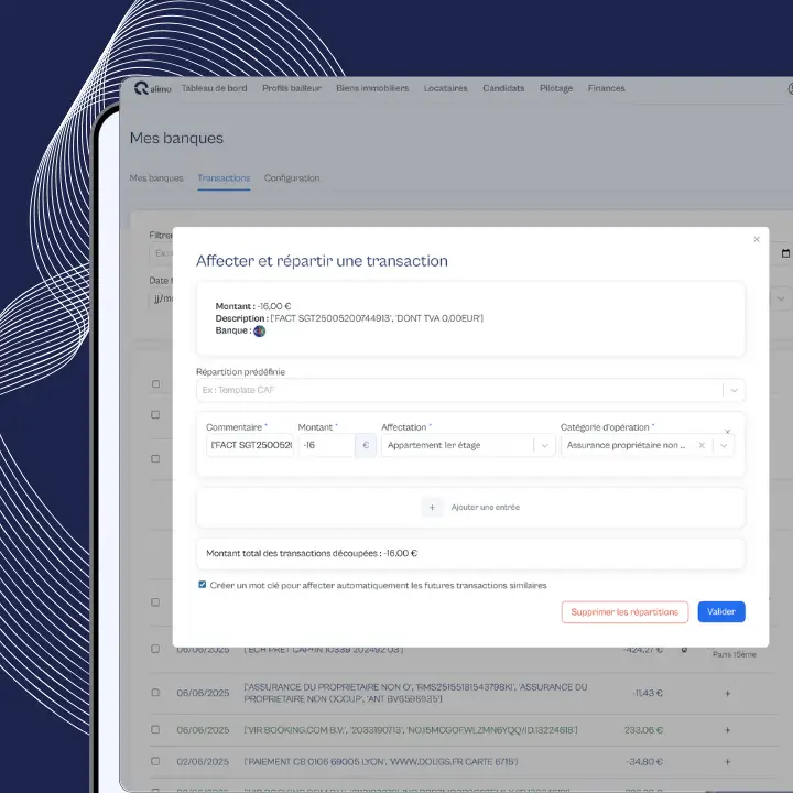 Logiciel comptabilité loyers automatique