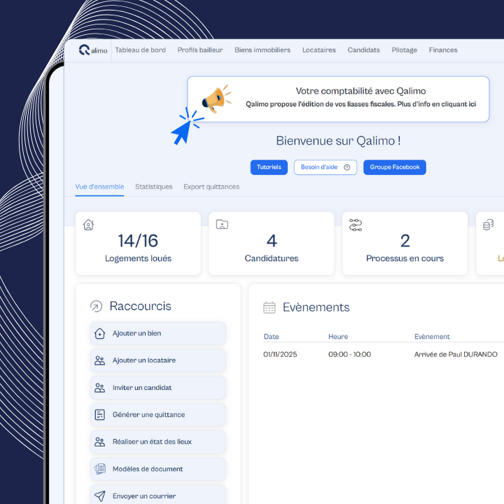 Assistance fiscalité logiciel loyers
