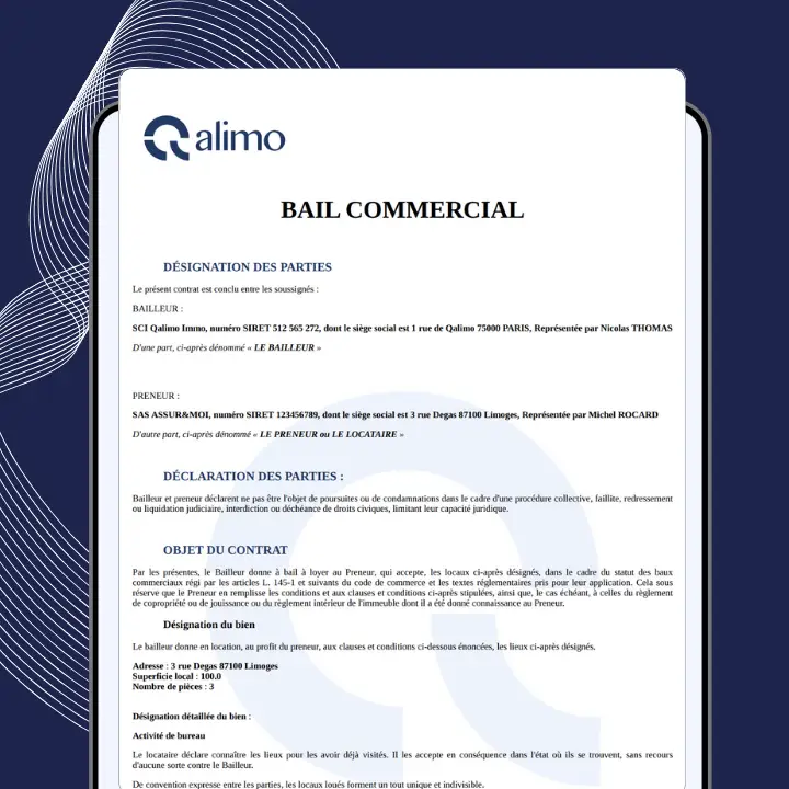 logiciel gestion locative bail commercial professionnel