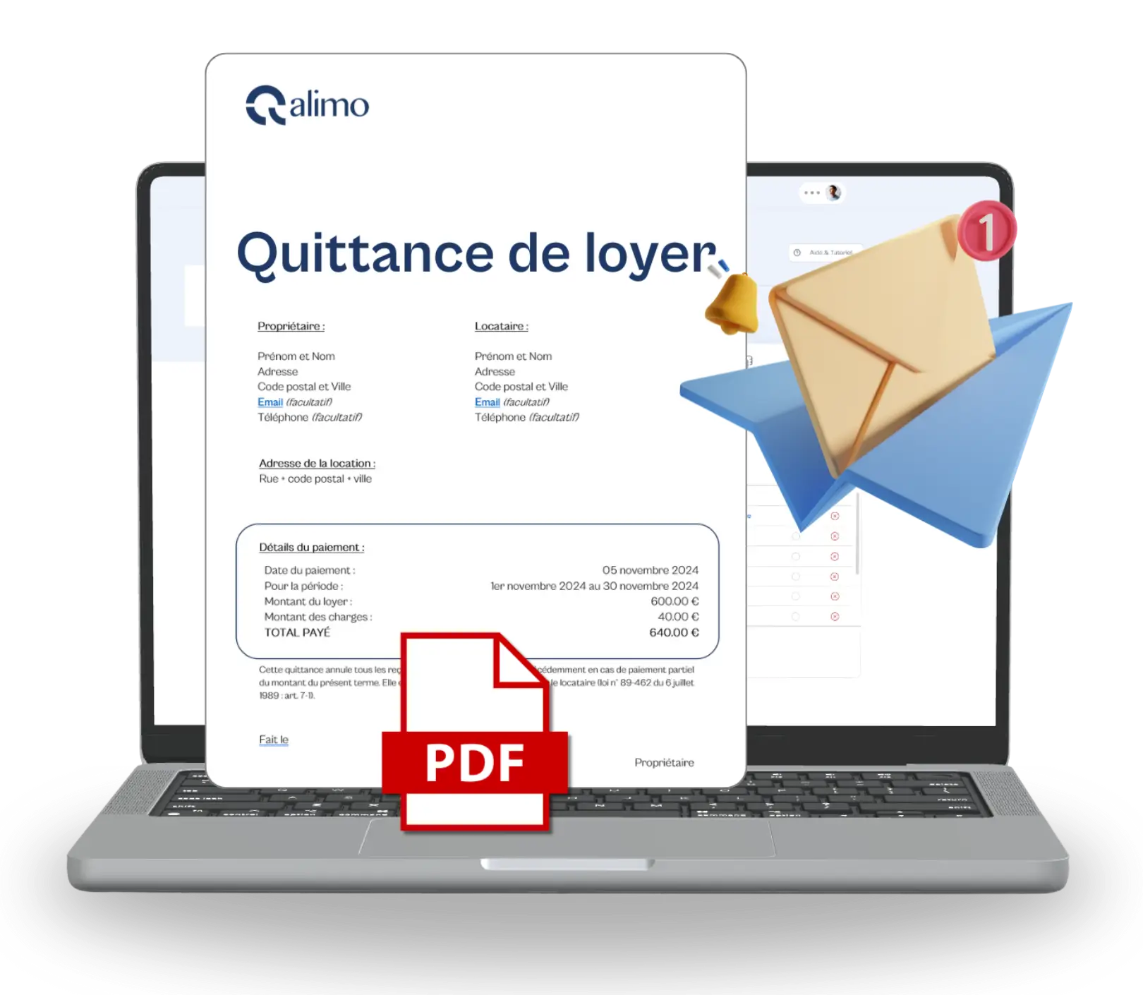 Appli quittance de loyer