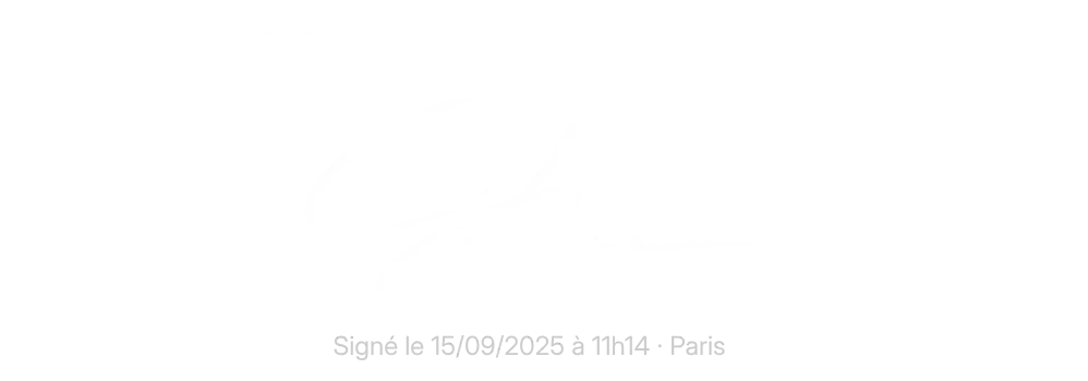 Signature électronique du bailleur sur l'état des lieux