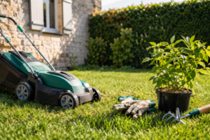 jardin locataire