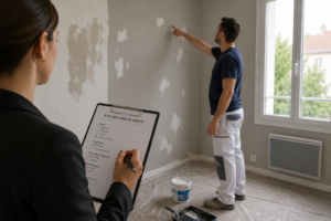 locataire peinture